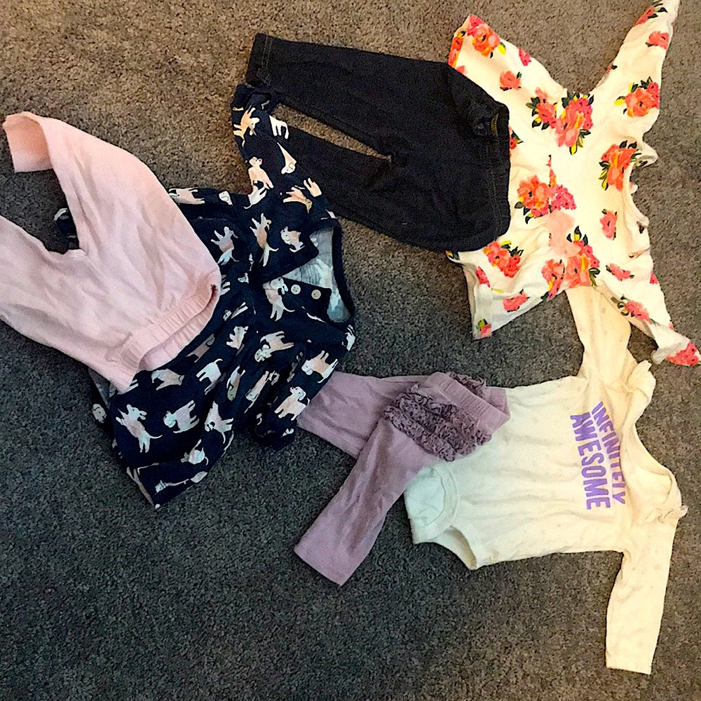 Baby girl bundle 0-3 months all different brands.